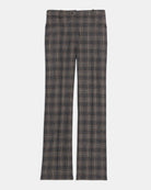 Plaid Wool Straight Jean - Multi by Theory — view 3