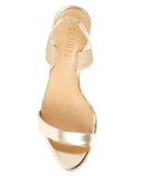 Luriane Sandal - Gold Platina by Schutz — view 4