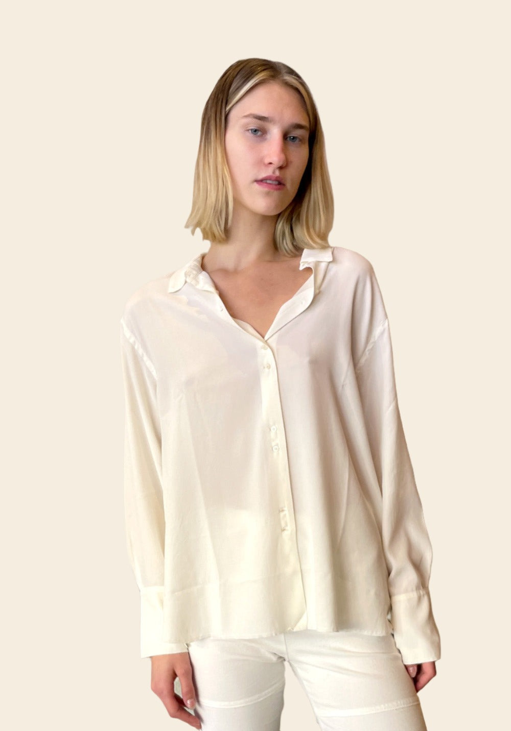 Blouse - Natural by Kristensen | 25 South Boutiques