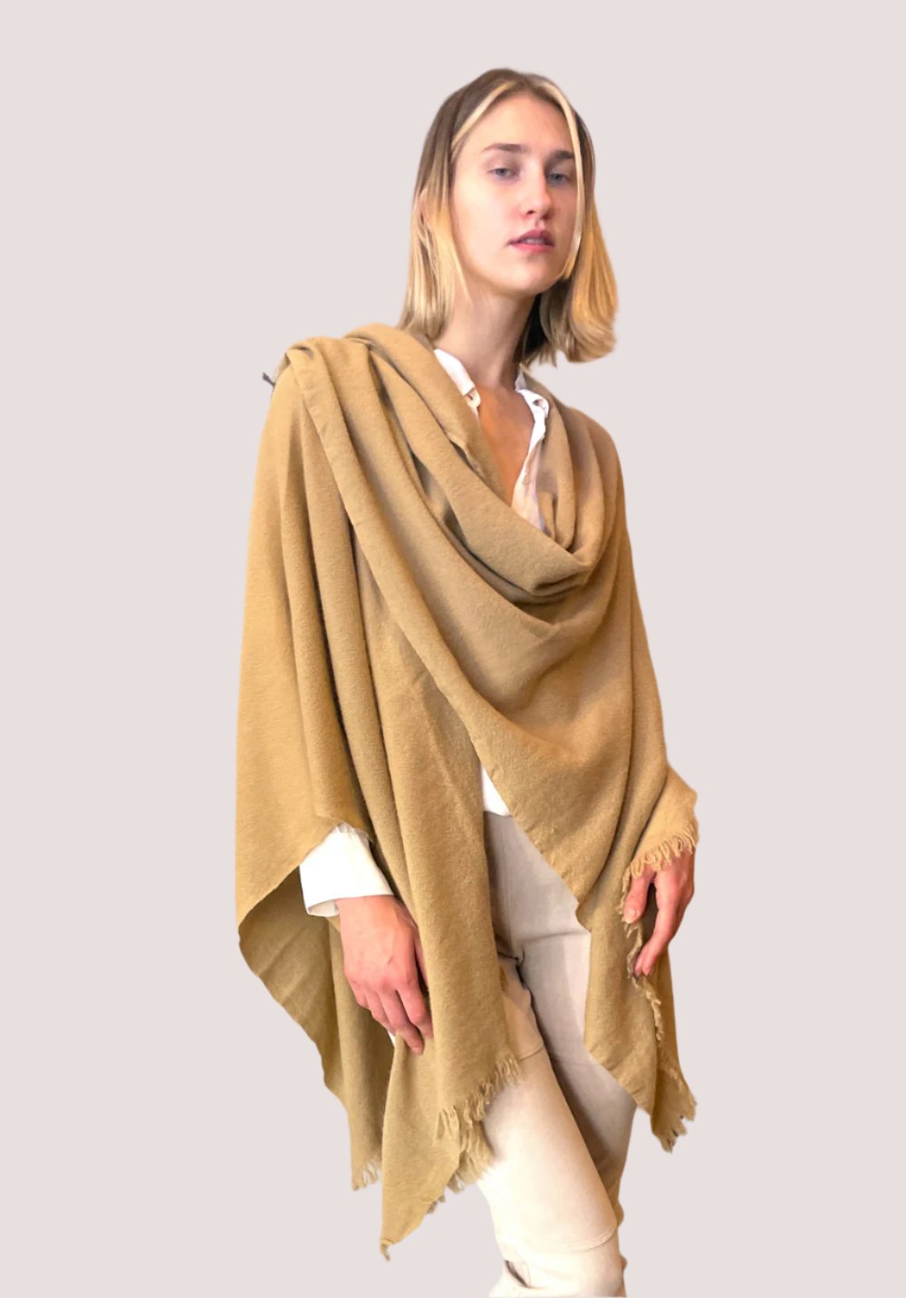 Poncho - Dijon by Private 0204 | 25 South Boutiques