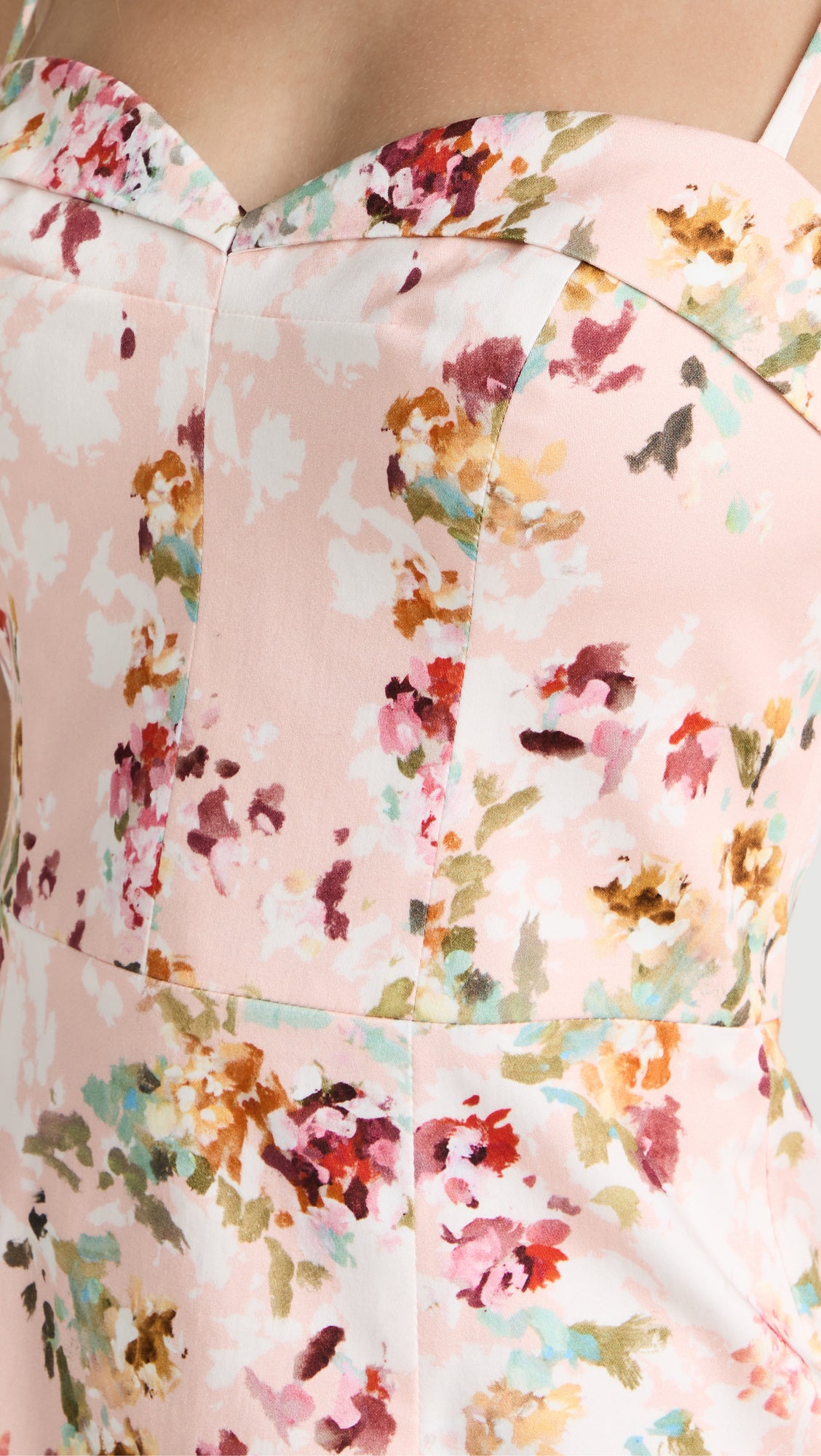 Clover Dress - Peachy Petals by Black Halo — view 4