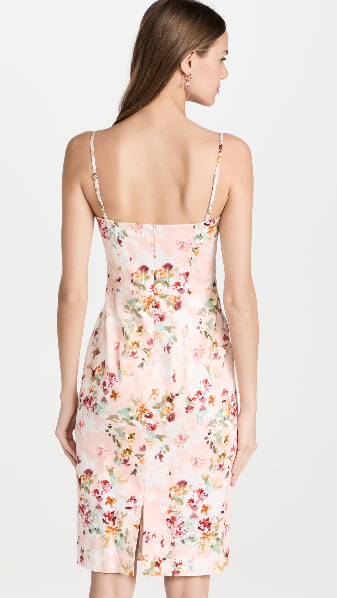 Clover Dress - Peachy Petals by Black Halo — alternate view