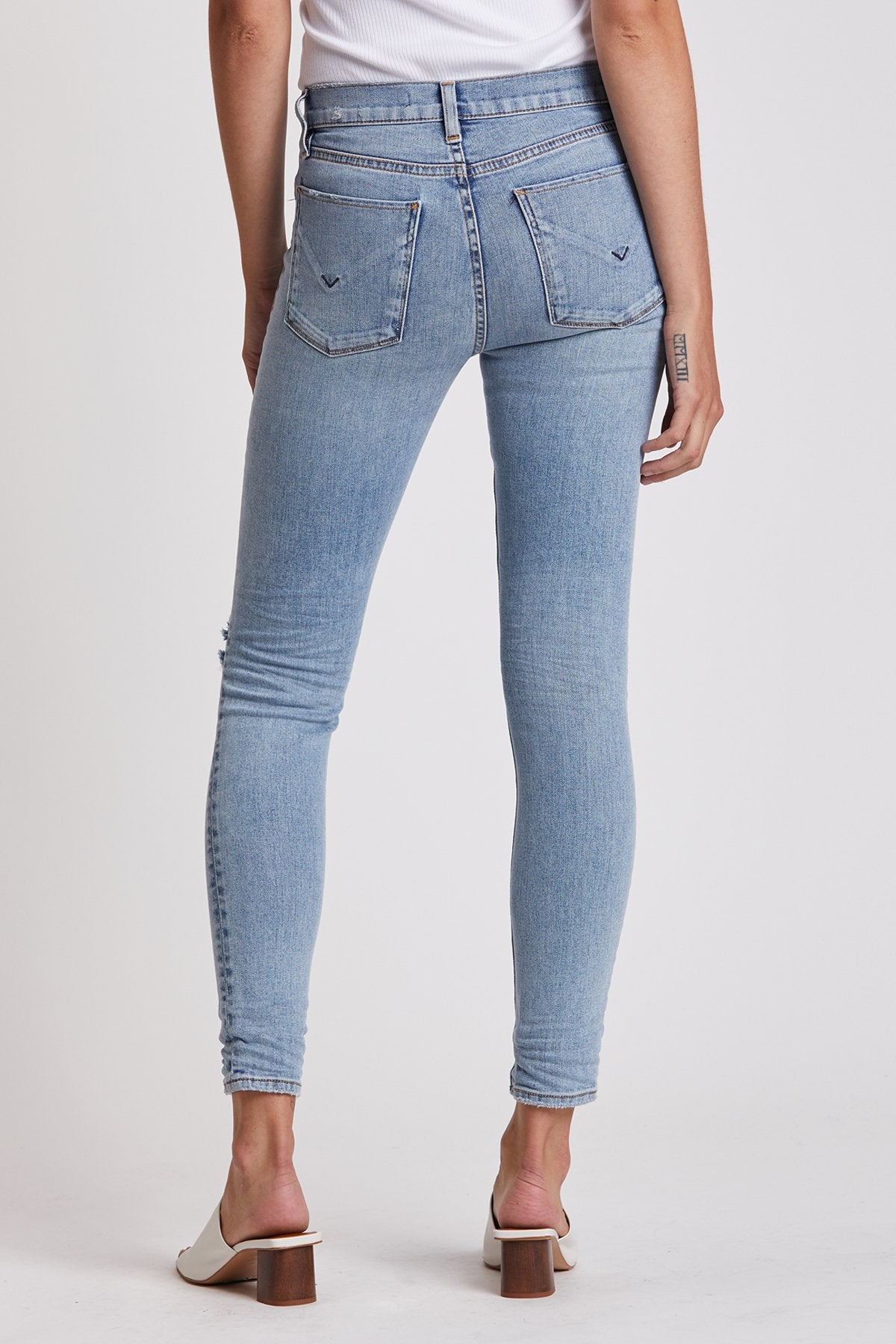Barbara High Rise Super Skinny Ankle - Presto by Hudson — alternate view