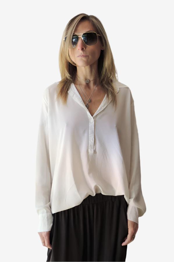 Blouse - White by Private 0204 | 25 South Boutiques