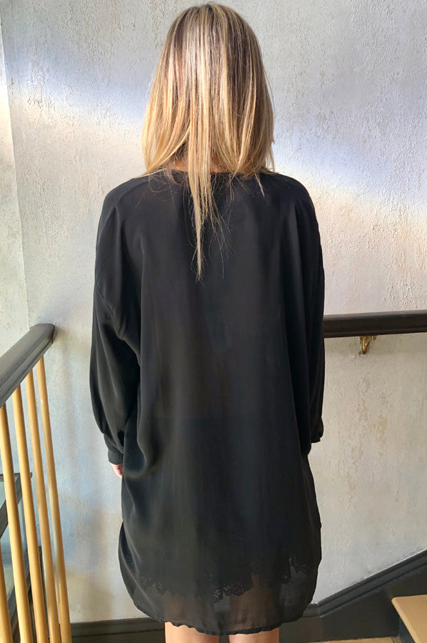 Blouse - Black by Private 0204 — view 3