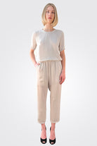 Silk Trousers - Pearl by Private 0204 — view 3