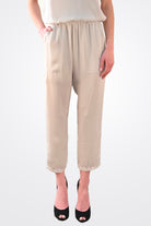 Silk Trousers - Pearl by Private 0204 — view 4