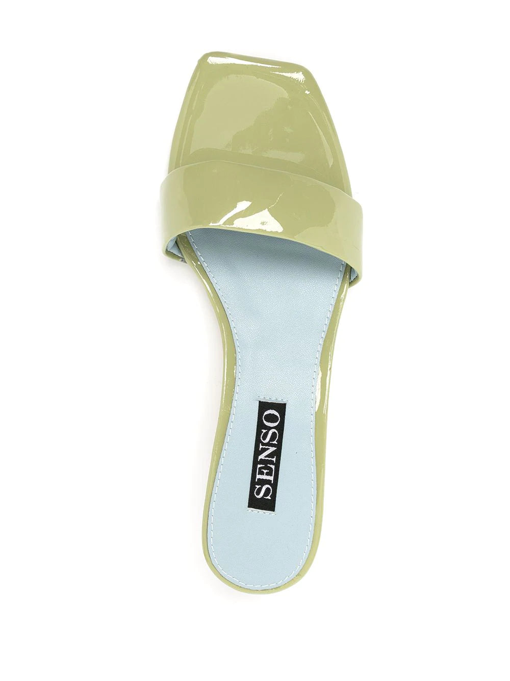 Trina Sandal - Pistachio Patent by Senso — view 4