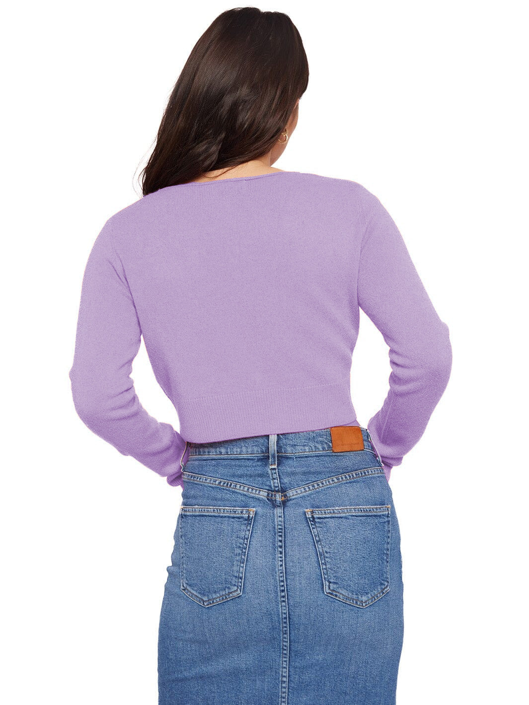 Maiden Mini Cardigan - Lavender by 27 Miles — alternate view