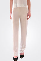 Silk Tapered Trousers - Sandy by Private 0204 — alternate view