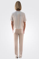 Silk Tapered Trousers - Sandy by Private 0204 — view 4
