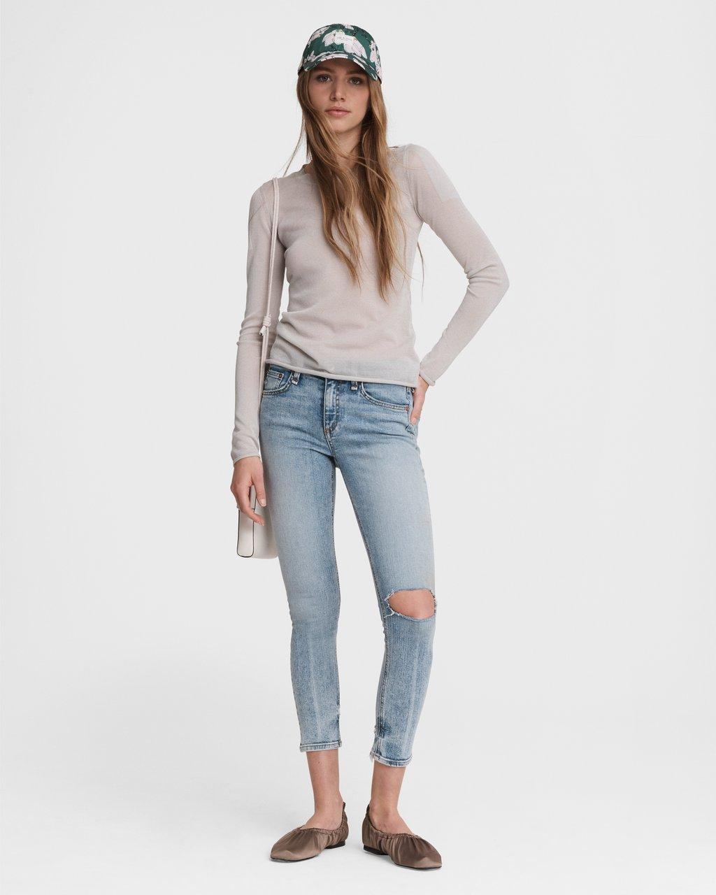 Cate Mid-Rise Skinny - Stella by Rag & Bone — view 7
