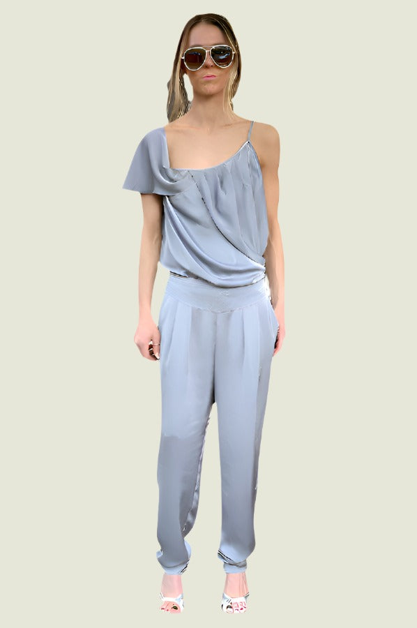 Harris Straight Leg Pant - Slate Grey by Ramy Brook | 25 South Boutiques