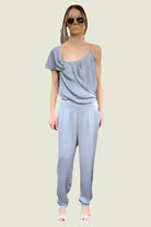 Harris Straight Leg Pant - Slate Grey by Ramy Brook | 25 South Boutiques