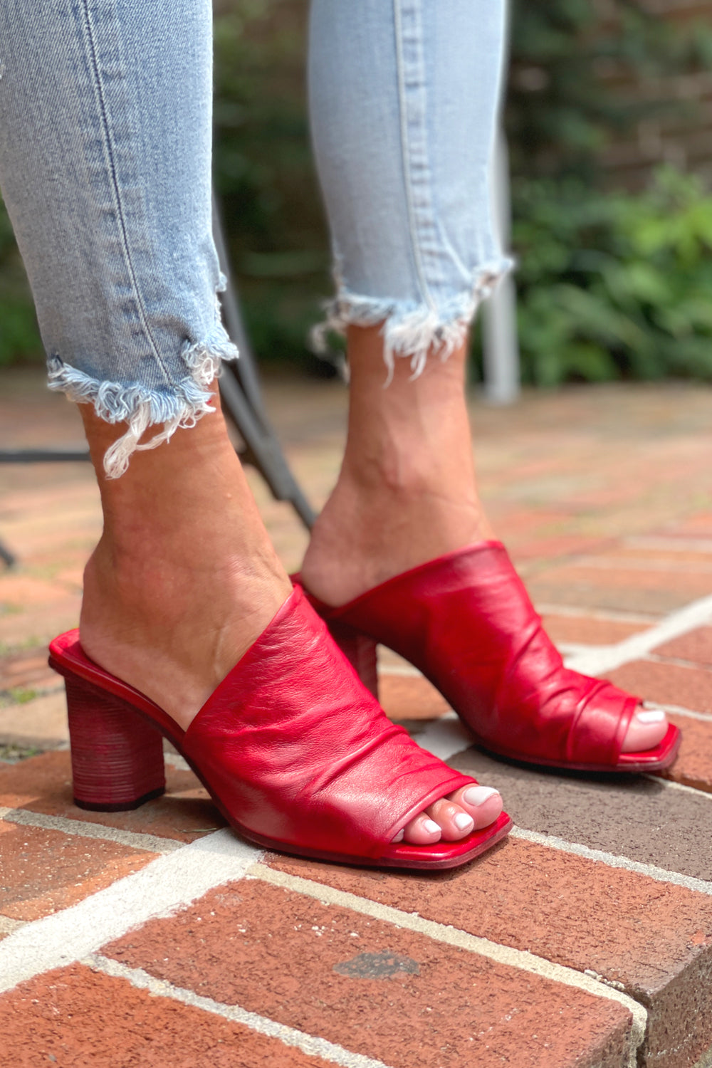 Sandal - Rosso Red by Shoto — alternate view