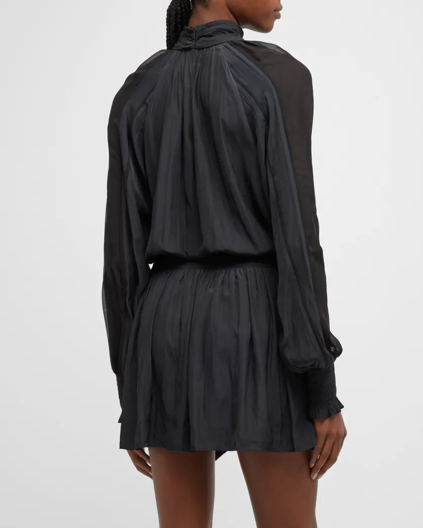 Reagan Dress - Black by Ramy Brook — view 4