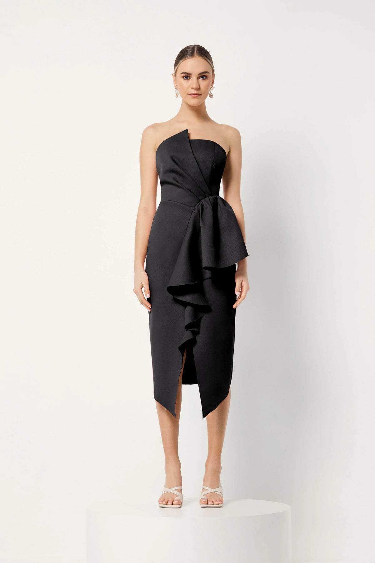 Reception Dress - Black by Elliatt — alternate view