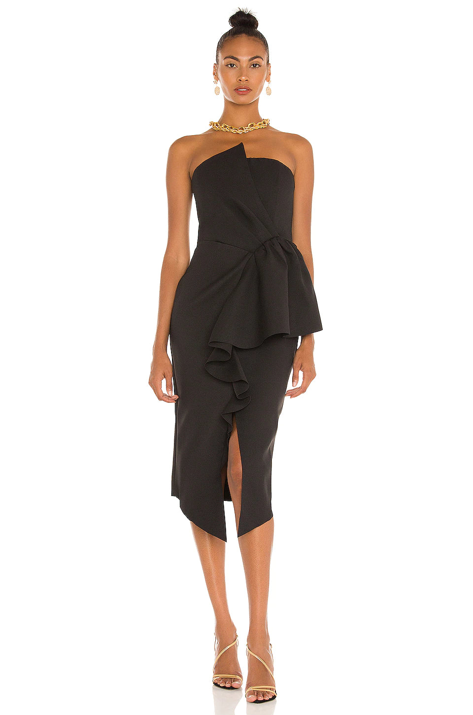 Reception Dress - Black by Elliatt — view 3