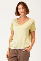 Renwick Tee - Woodbine Pigment by XCVI | 25 South Boutiques