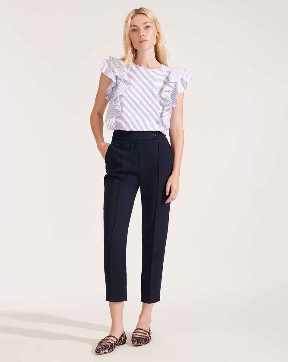 Renzo Pant - Navy by Veronica Beard | 25 South Boutiques