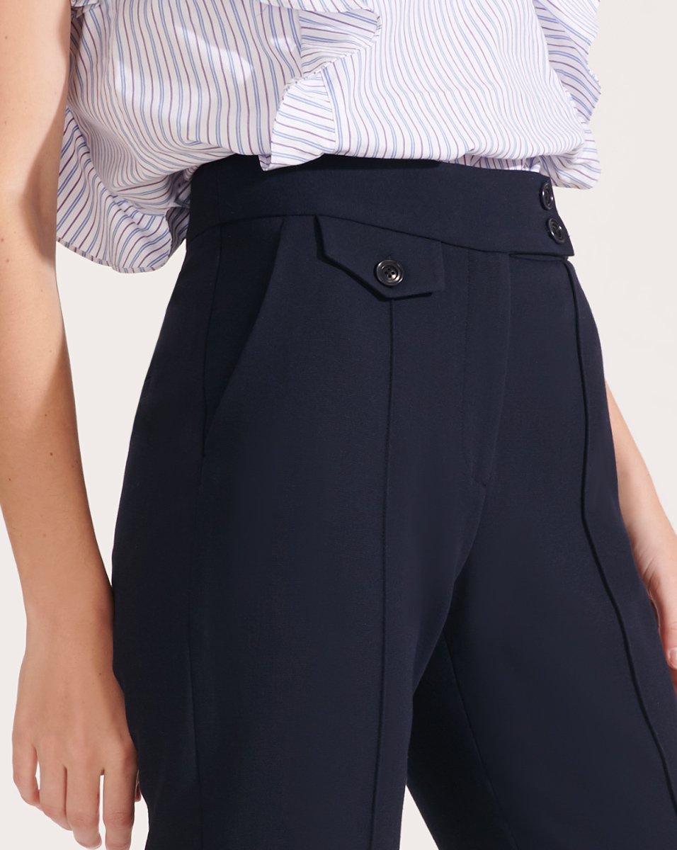 Renzo Pant - Navy by Veronica Beard — view 3