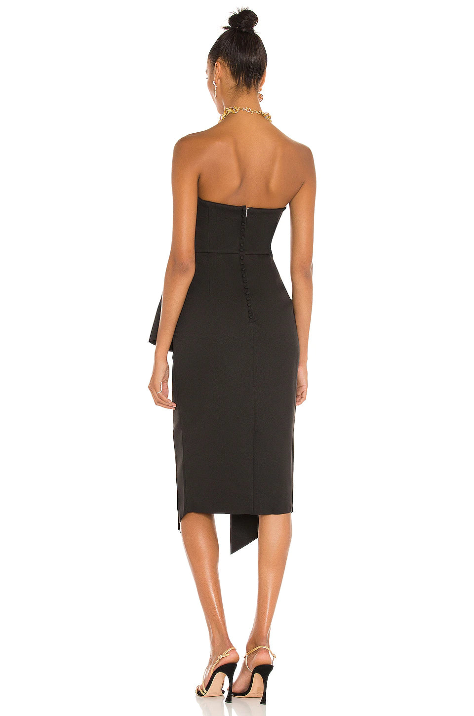 Reception Dress - Black by Elliatt — view 4