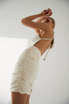Retold Mini Dress - Natural by Sovere — view 3