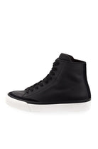 RB Leather High Top Sneakers - Black by Rag & Bone | 25 South Boutiques