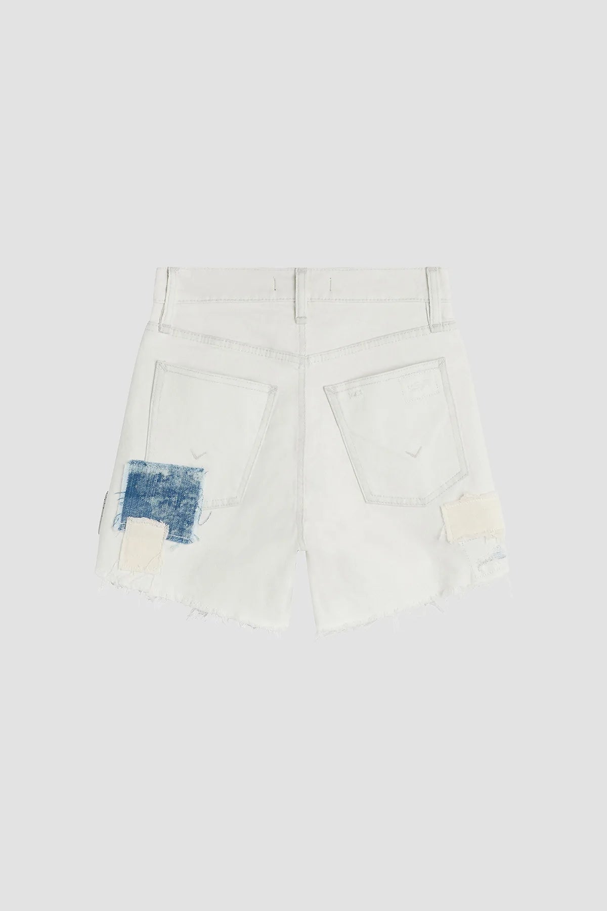 Devon High Rise Boyfriend Shorts - Rip & Repair Men by Hudson — view 8