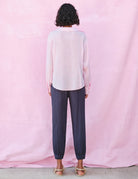 Long Sleeve Button Down Shirt - Rosebud by Sundry — view 5
