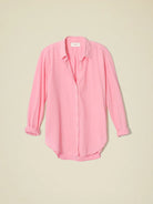 Beau Cotton Shirt - Rose Mallow by Xirena — view 4