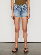 Le Simone Short Raw After - Richlake by Frame — alternate view