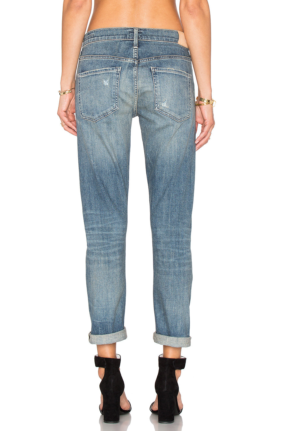 Emerson Ripped Boyfriend Jeans - Roseland by Citizens of Humanity — view 3
