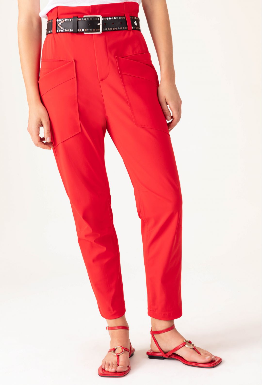 Carlos Pant - Rouge Red by Indies | 25 South Boutiques