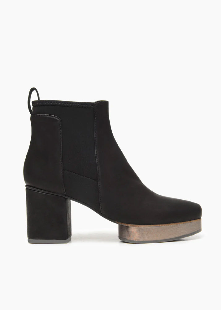 Ruba Clog Boot - Black Leather by Coclico | 25 South Boutiques