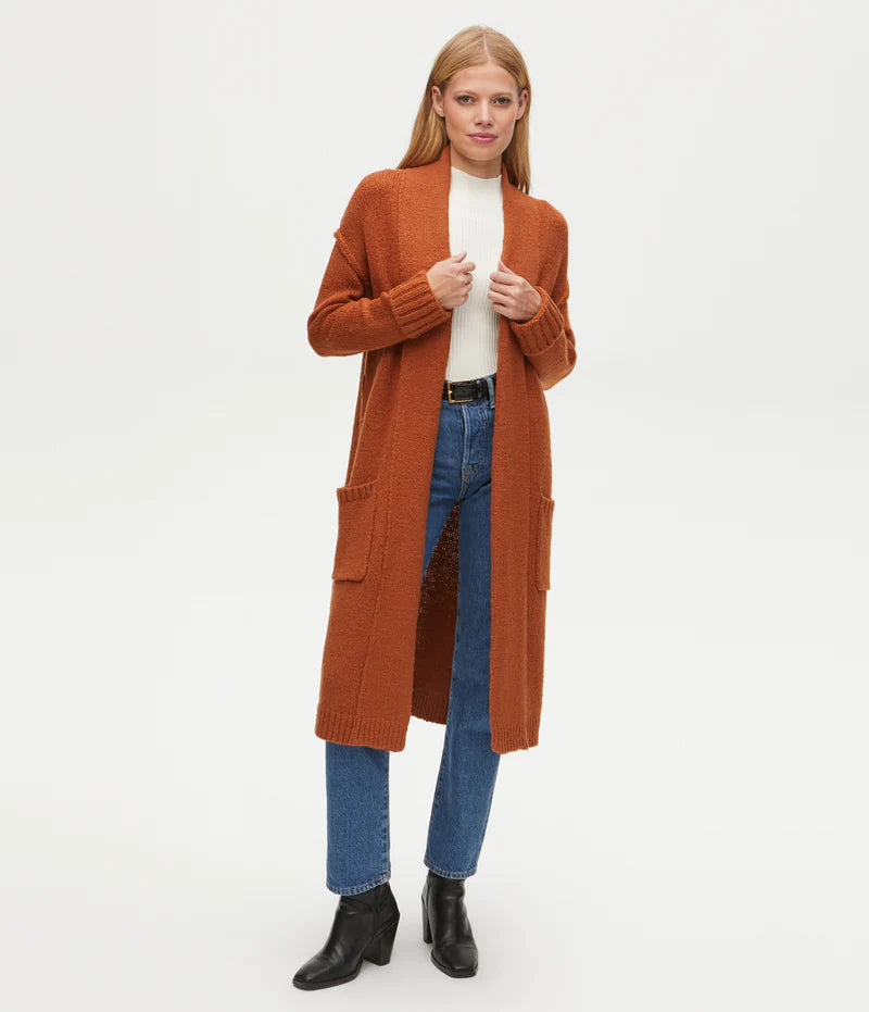 Kiana Open Cardigan - Rustique by Michael Stars | 25 South Boutiques