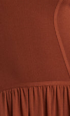 Amalia Knit Maxi Dress - Rust by Bec & Bridge — view 5