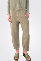Linen Comfort Trousers - Sage by Transit Par-Such — alternate view