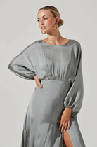 Marin Dolman Sleeve Dress - Sage by ASTR the Label — alternate view