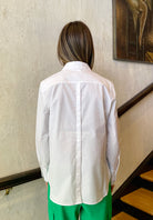 Eleni Shirt - Optical White by Hana San — alternate view