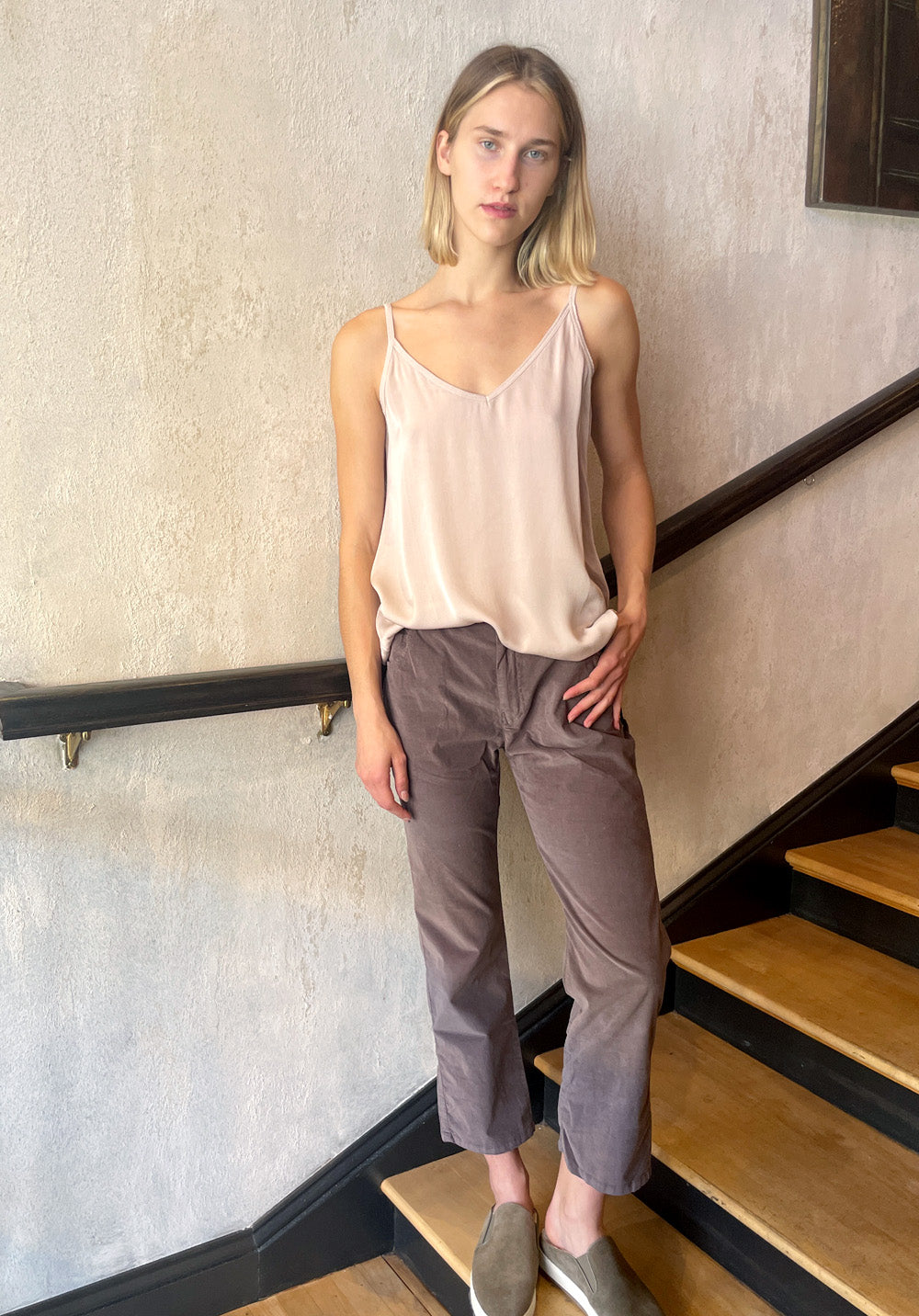 Silk Tank - Sand by Private 0204 — view 3