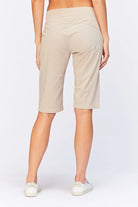 Tatem Bermuda Shorts - Sand by XCVI — view 3