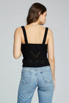 Saturday Sweater Tank - Black by Saltwater Luxe — alternate view