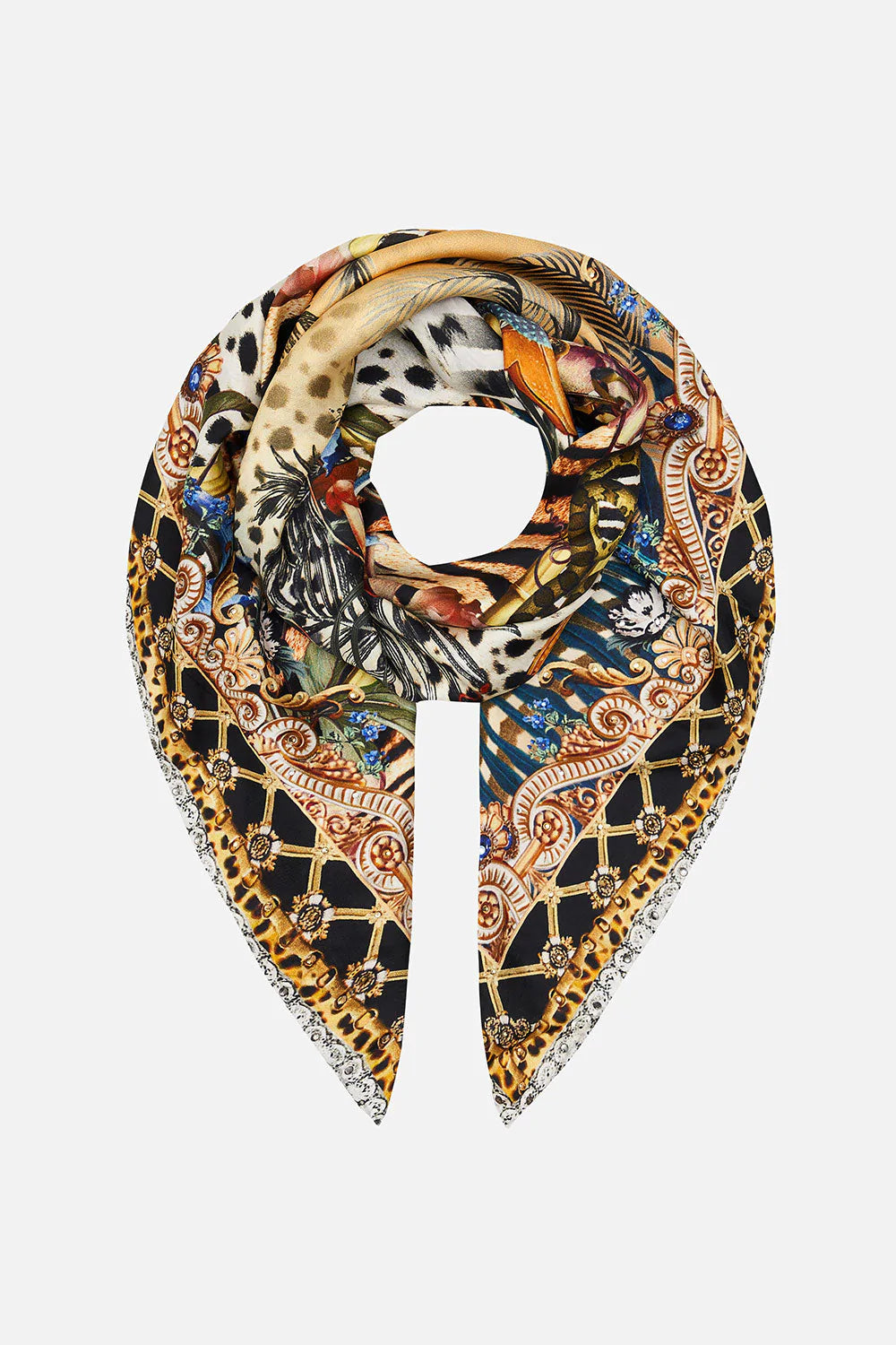 Large Square Scarf - Natural Instinct by Camilla — alternate view