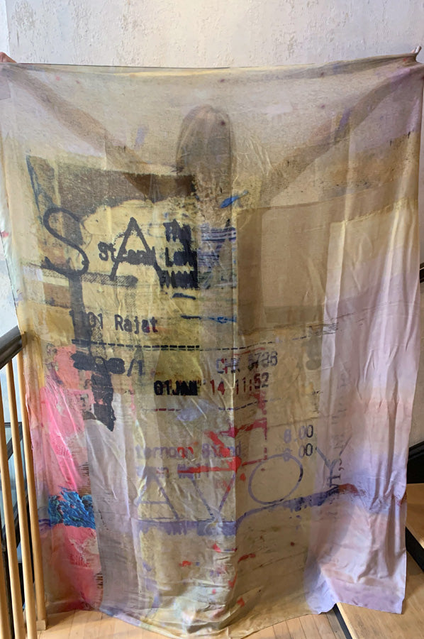 Shawl - Travels 2 by Printed Artworks | 25 South Boutiques