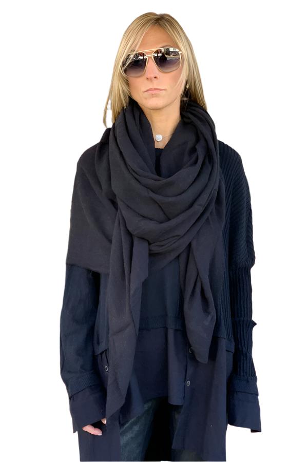 Raffe Scarf - Black by Studio B3 | 25 South Boutiques