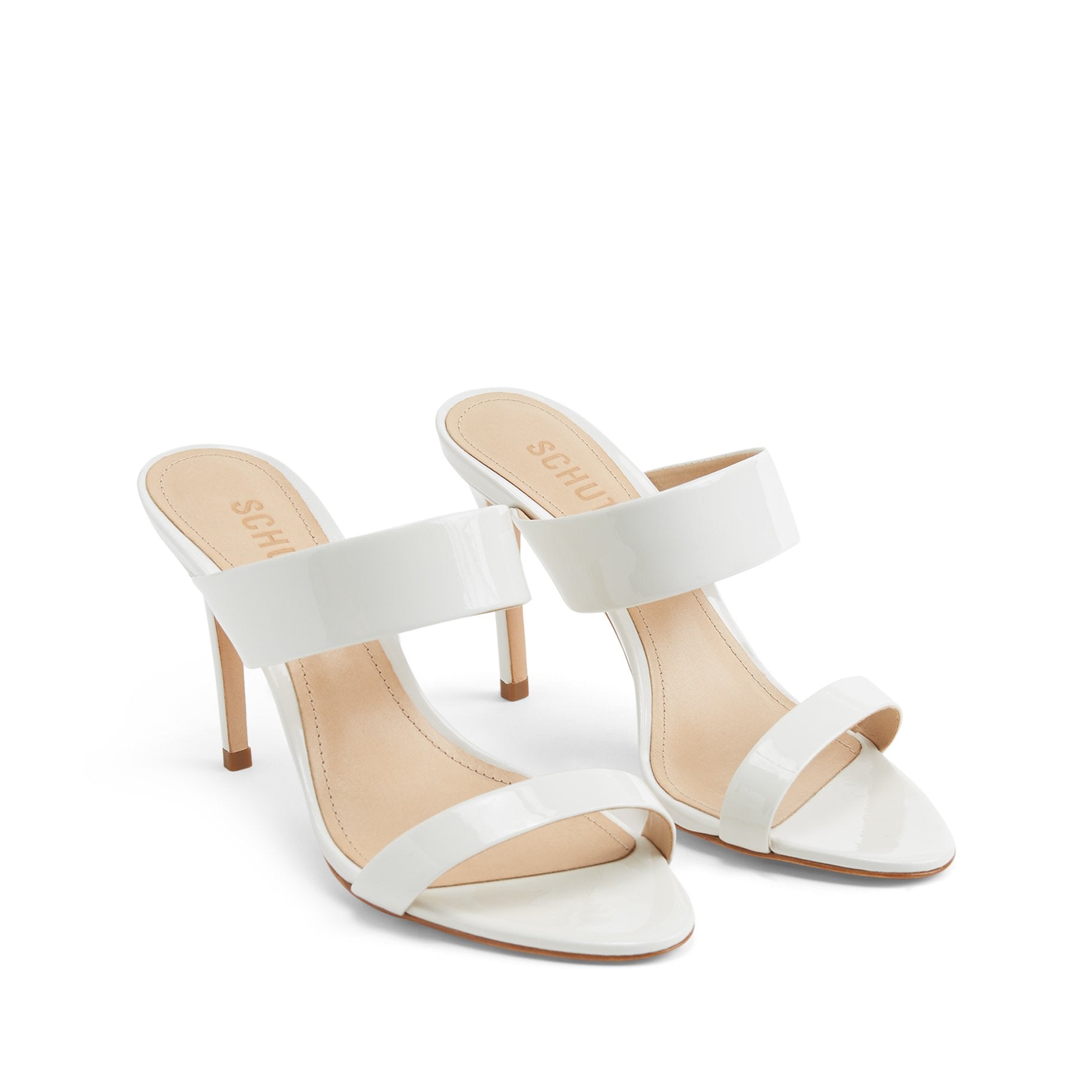 Leia Sandal - White by Schutz — view 4