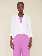 Scout Gauze Shirt - White by Xirena | 25 South Boutiques