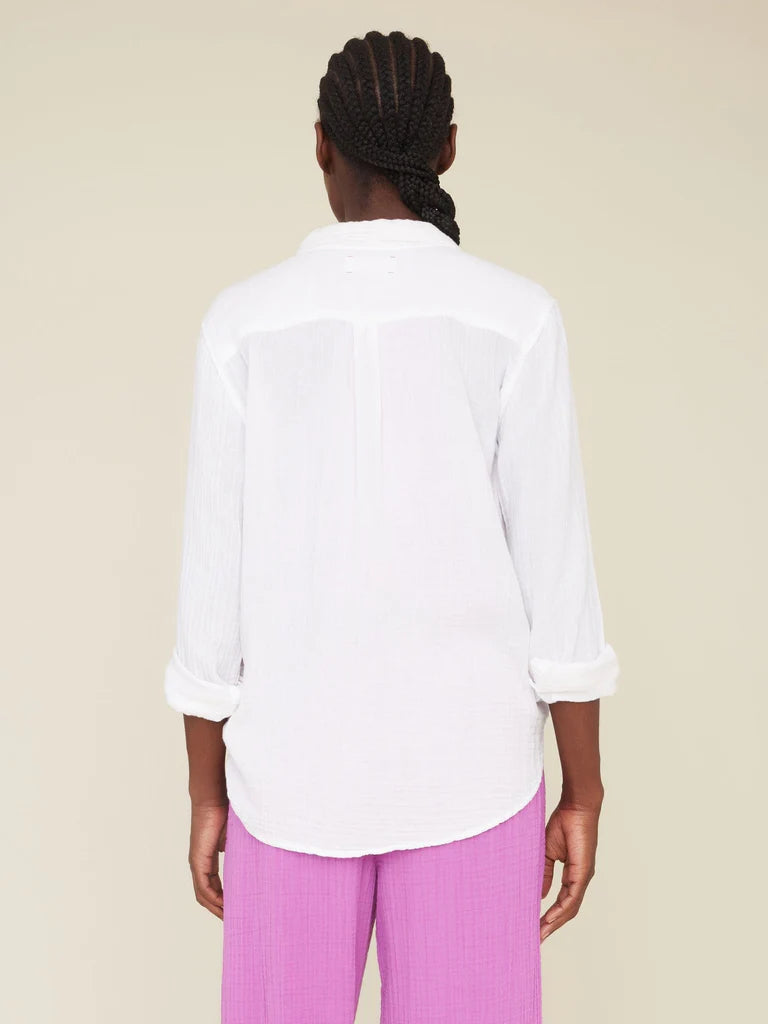 Scout Gauze Shirt - White by Xirena — alternate view