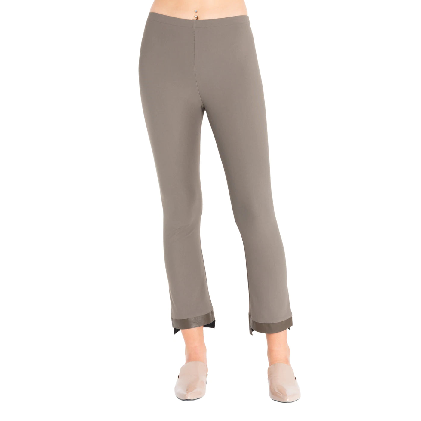 Olga Cropped Flare Pant - Seagrass by Elaine Kim | 25 South Boutiques